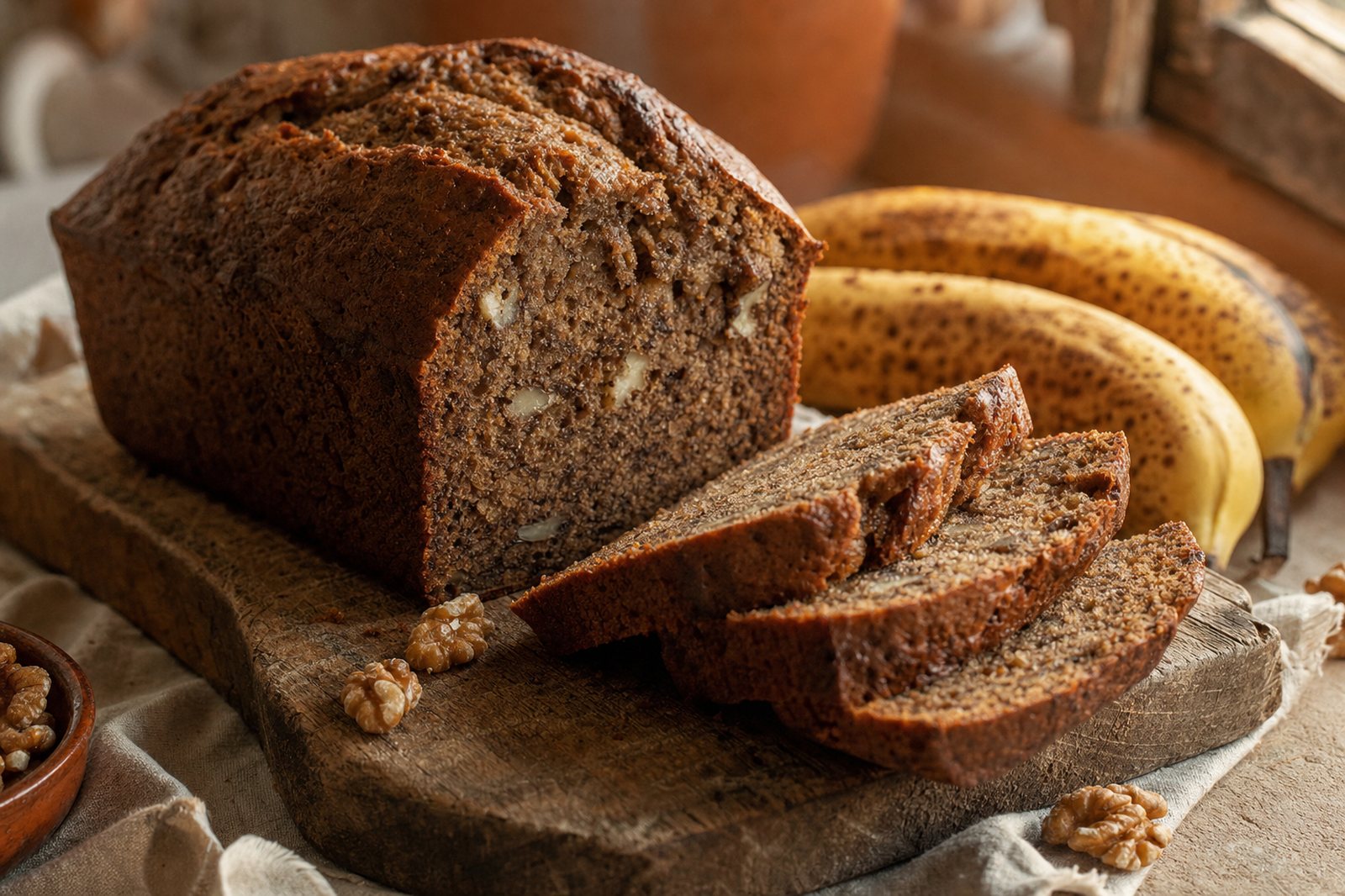 Sourdough Banana Bread