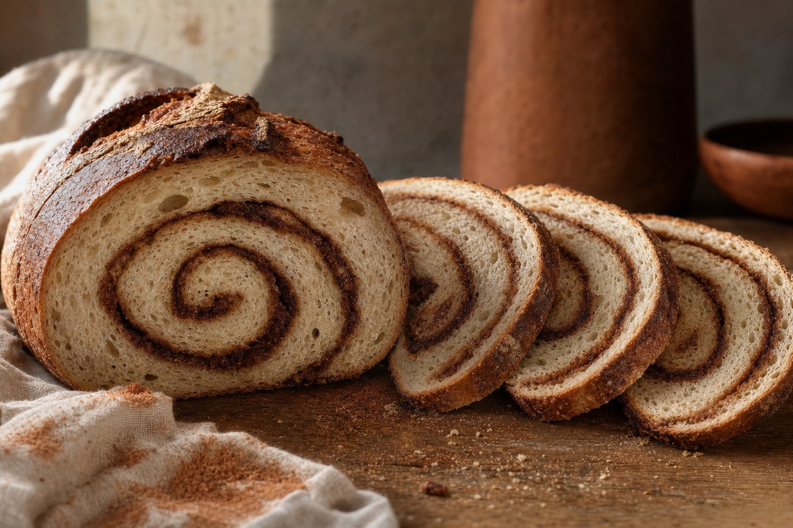 Cinnamon Swirl Sourdough