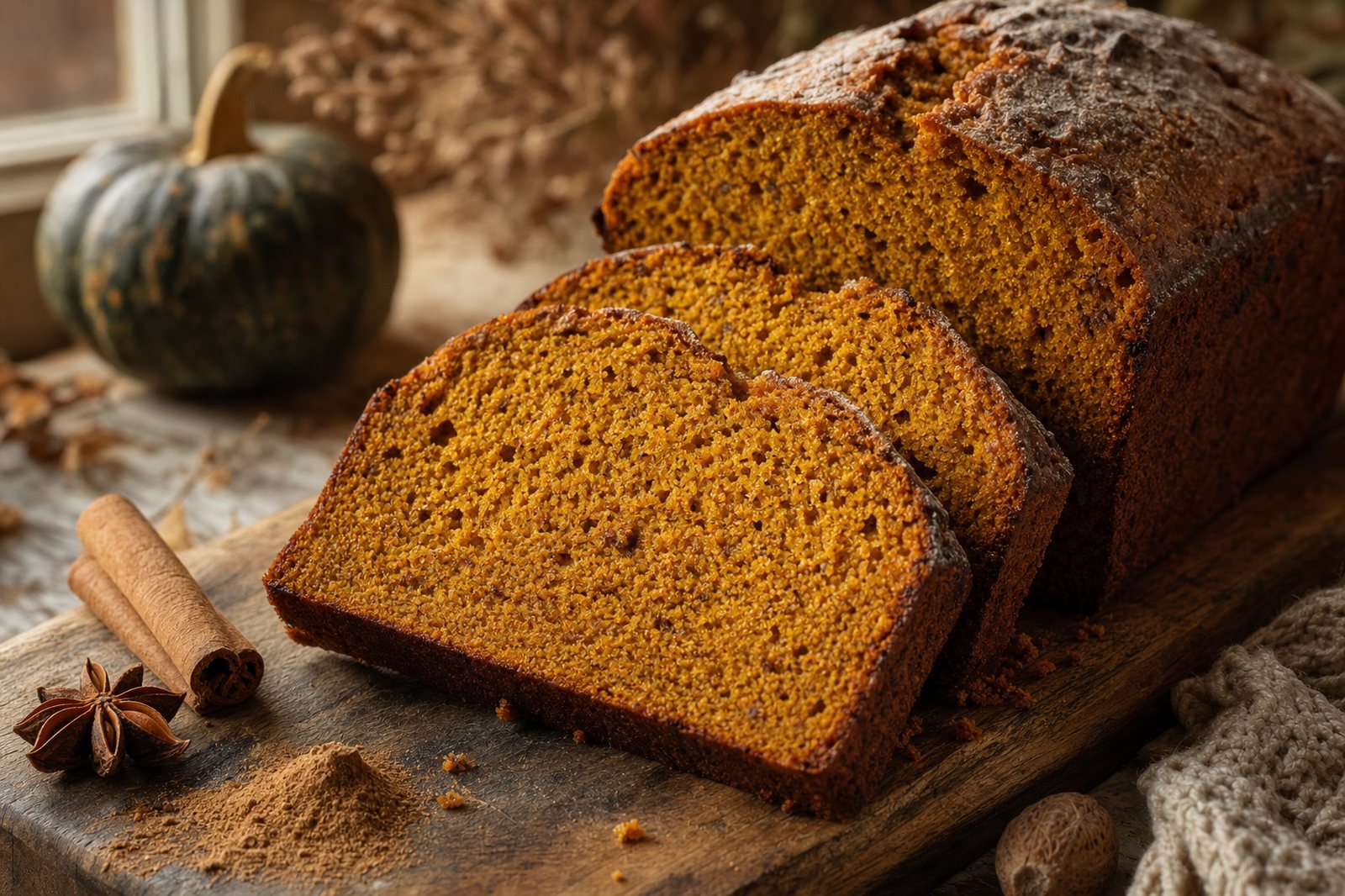 Sourdough Pumpkin Bread